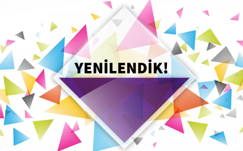 Web Sayfamız Yenilendi!